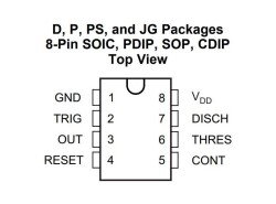 TLC555CP DIP-8 Entegre - 2