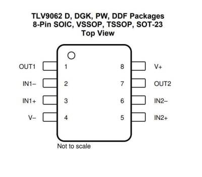 TLV9062IDR SMD SOIC-8 Entegre - TL9062 - 2