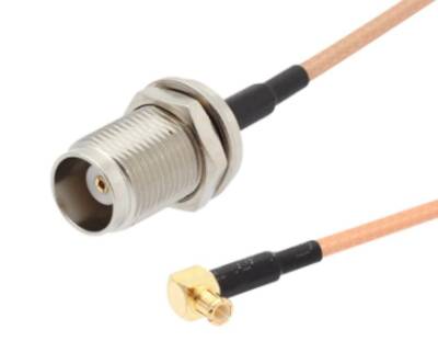 TNC-KY - MCX-JW RG316 Converter Cable - 10cm - 1