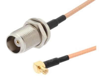 TNC-KY MCX-JW RG316 Converter Cable - 12cm - 1