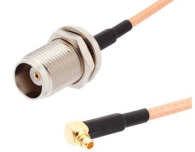 TNC-KY - MMCX-JW RG316 Converter Cable - 10cm - 1