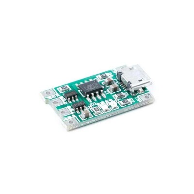 TP4056 3.7V Lithium Battery Charging Module - Charge Discharge Protection - 1