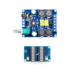 TPA3116 2x50W Stereo Amplifier Circuit with Vu Meter - 1