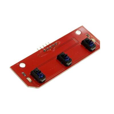 Triple Line Following Sensor Module Card - TCRT5000 - 1