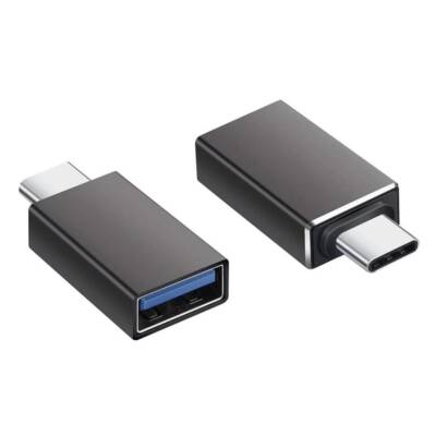 Type-C Otg Converter - USB Converter - Black - 1