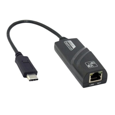 Type-C to Ethernet RJ45 Converter 1000 Mbps - 1