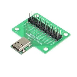 Type-C Usb 3.1 DIP Adapter Connector 26 Pin - 1