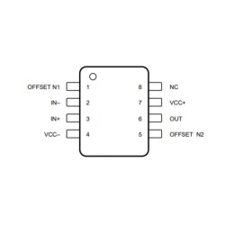 UA741CP DIP8 OpAmp Entegresi - 2