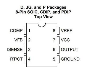 UC2842 SMD SO8 Integrated - 2