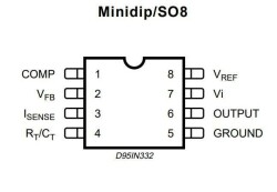 UC2845BN DIP-8 Entegre - 2