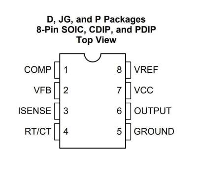 UC3844 DIP8 Integrated - 2