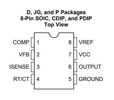 UC3845 DIP8 Entegre - 2