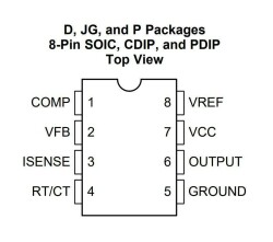 UC3845 DIP8 Integrated - 2