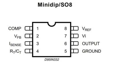 UC3845BD1013TR SMD SOIC-8 Entegre - 2