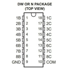 ULN2803 DIP18 Integrated - 2