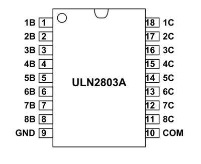 ULN2803 SMD SO18 Entegre - 2