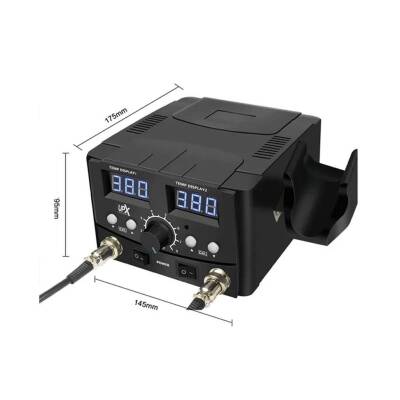 UPX 852D+V2 2in1 Brushless Soldering Iron Station - 2