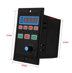 US206A-02 10W Digital AC Motor Speed ​​Control Module - 3