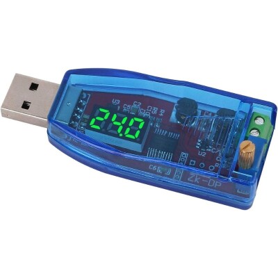 USB 5V / 1V-24V DC-DC USB Voltage Step Up and Step Down Regulator Module - 1