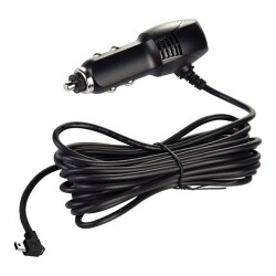 USB 5V 2A Car Cigarette Lighter Socket with 90C Mini USB Output - 3.5m Cable - 2