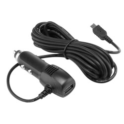 USB 5V 2A Car Cigarette Lighter Socket with Mini USB Output - 3.5m Cable - 1