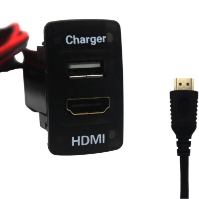 USB + HDMI Charging Socket Panel - 1