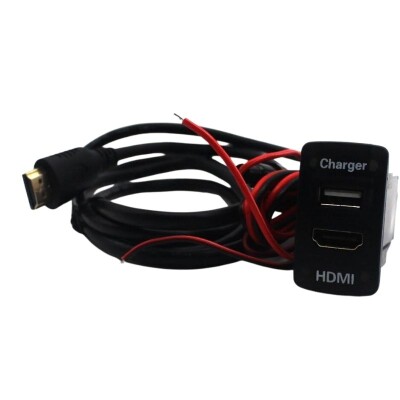 USB + HDMI Charging Socket Panel - 2