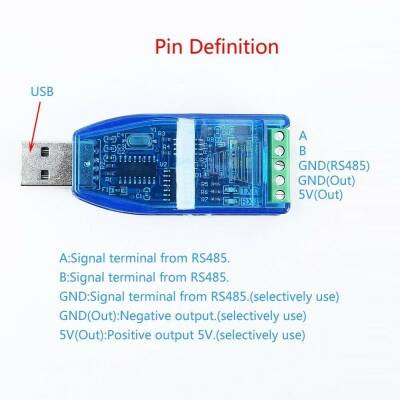 USB RS485 Dönüştürücü Haberleşme Modülü ch340 - 3