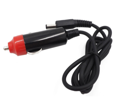 Vehicle Cigarette Lighter Socket with 5.5x2.1mm DC Jack Output - 1m Cable - 1