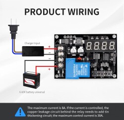 VHM-000 Lithium Battery - Battery Charge Control Circuit 6-60V - 2