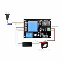 VHM-002 3.7-120V Lithium Battery - Battery Charge Control Circuit - 2