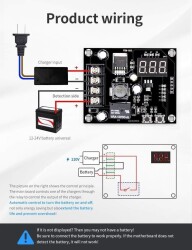 VHM-003 12-24V Lityum Pil - Akü Şarj Kontrol Devresi - 4