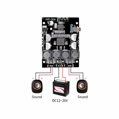 VHM-306 2x30W Bluetooth Amfi Devresi TPA3118 - 5