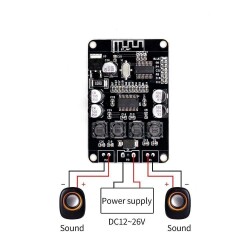 VHM-313 TPA3110 2x15W Bluetooth Stereo Amplifier Circuit - 2