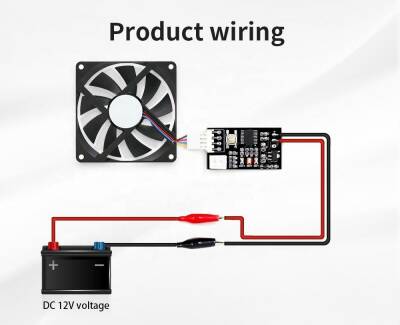 VHM-802 Temperature Controlled Fan Circuit 12V - 4