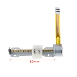 Vidalı Mil 38mm Kızaklı Step Motor - 3