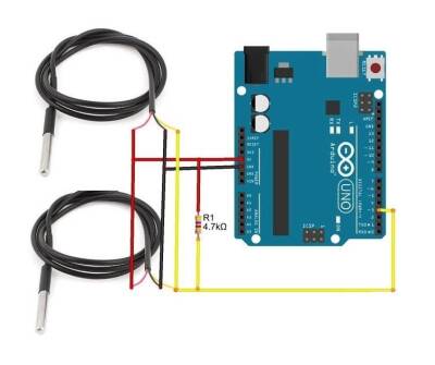 Waterproof DS18B20 Digital Temperature Sensor - 3