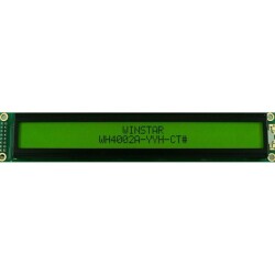 Winstar 4x20 Green LCD Screen WH4002A-YYH-CT - 1