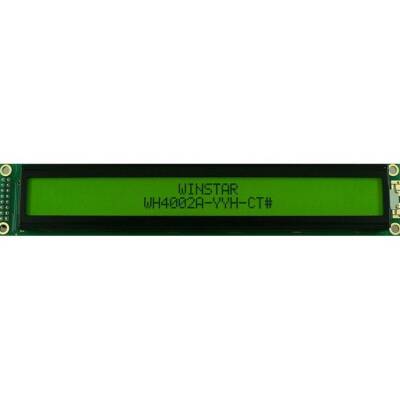 Winstar 4x20 Green LCD Screen WH4002A-YYH-CT - 1