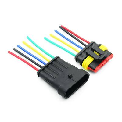 Wired 5-Pin Waterproof Connector Kit - 1