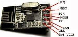 Wireless NRF24L01+ 2.4GHz Alıcı Verici Modül - 2