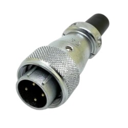 WS16 4 Pin 16mm Waterproof Connector - Male 