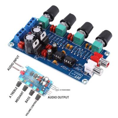 XH-M164 AC 12-24V 4 Channel Equalizer - Equalizer Module - 2