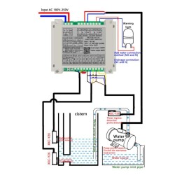 XKC-C352-3P Non-Contact Water Level Control Module - Relay Output - 2