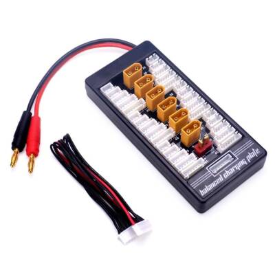 XT60 LiPo Parallel Charging Card (Banana Powered) - 1