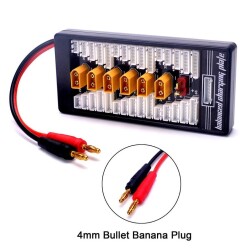 XT60 LiPo Parallel Charging Card (Banana Powered) - 2