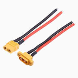 XT60E Female-Male Lipo Battery Charging Cable Set 10cm 