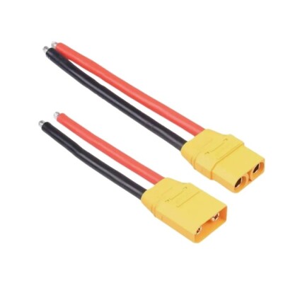 XT90 Female-Male Lipo Battery Charging Cable Set 10cm - 1