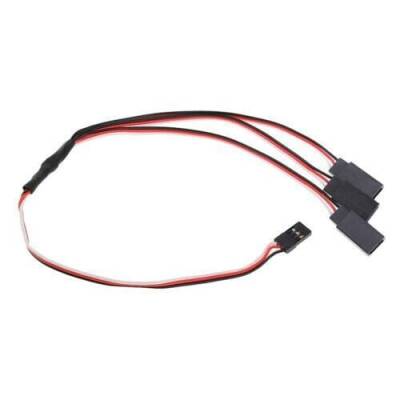 Y Type Servo Cable 15cm - 1JR Male 3 Futaba Female - 1