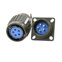 Y21M 5 Pin Military Type Connector Set 